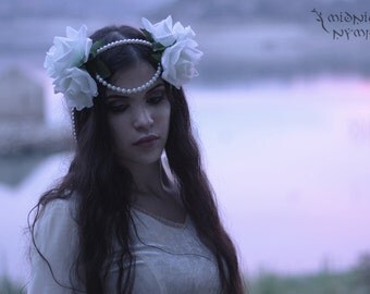Lady of the Lake 'flower crown'