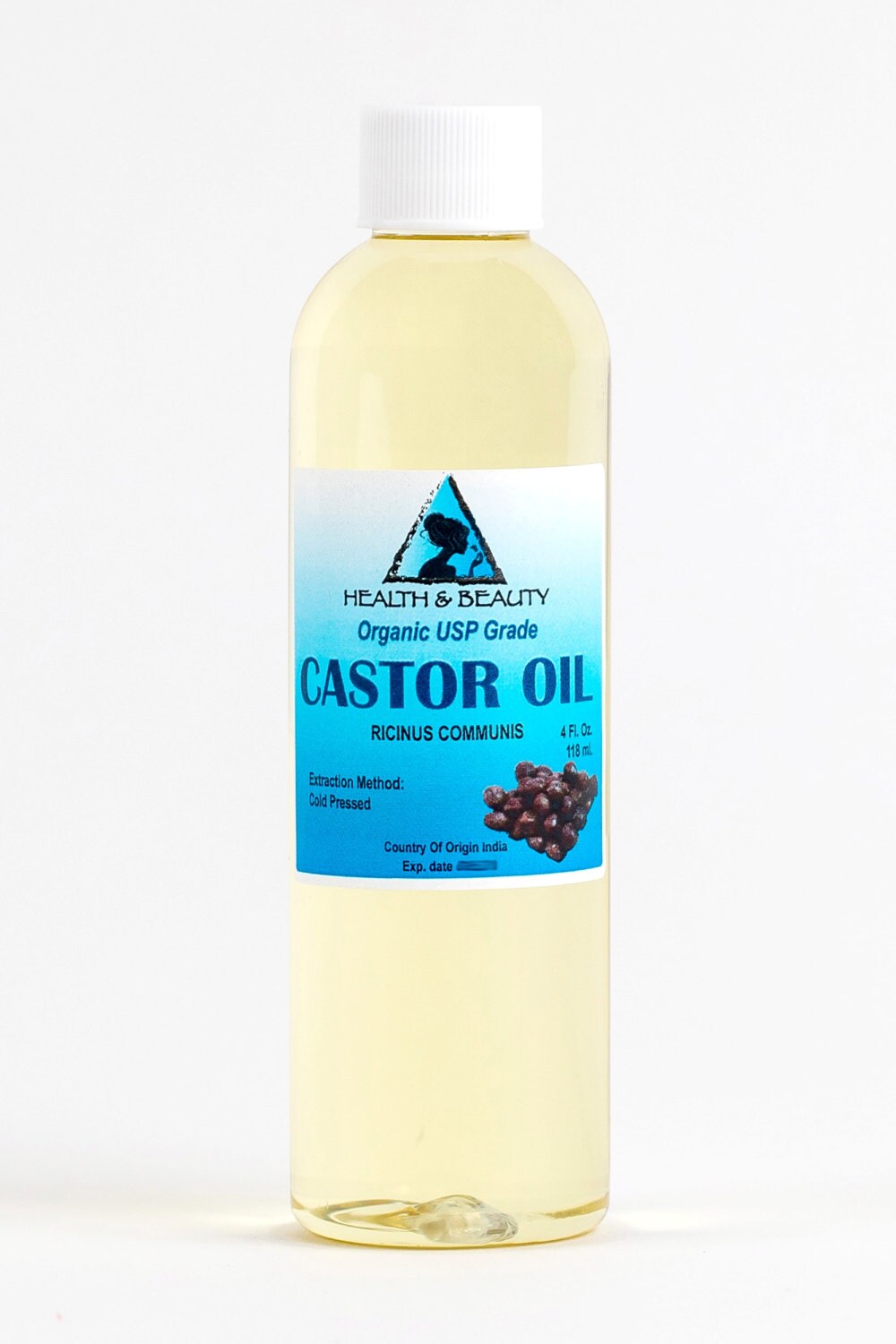 4 Oz Castor Oil Usp Grade Organic Carrier Cold Pressed Pure