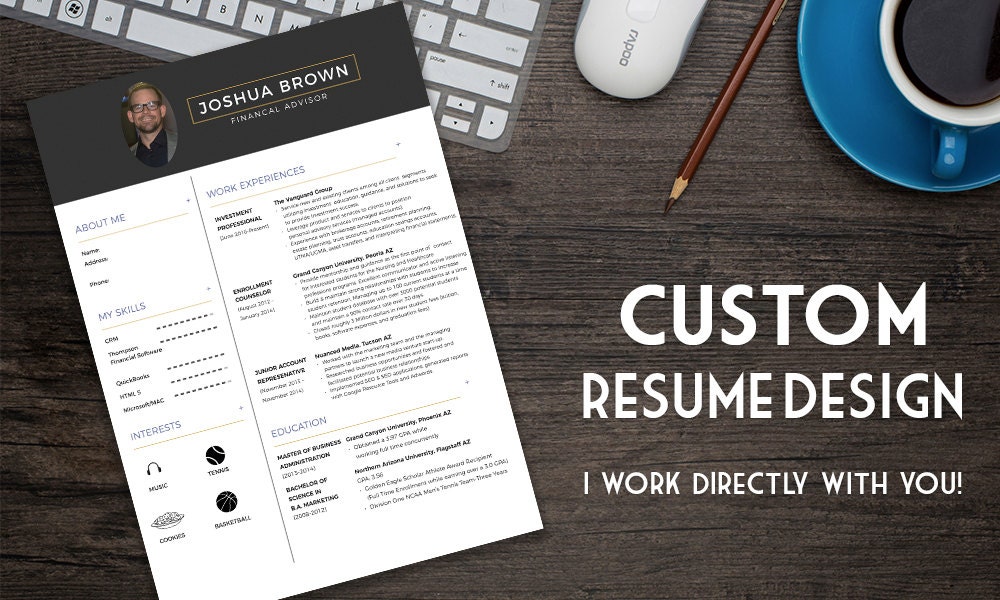 Custom Resume Design - blogger.com