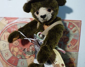Gavroche, Handmade bear, unique piece