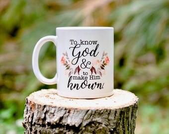 Classical Conversations Gift, Classical Conversations Tutor Gift, Classical Conversations Director Gift, To know God and to make Him Known