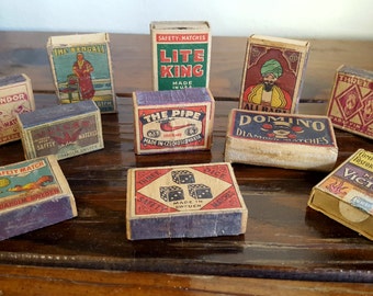 Matchbox art | Etsy