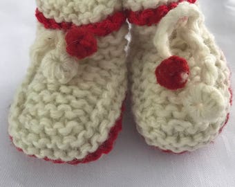 Infant Wool Slipper Socks