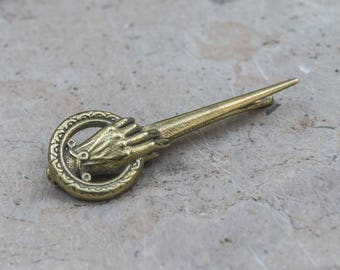 Tie clip Hand of the King Game of Thrones.