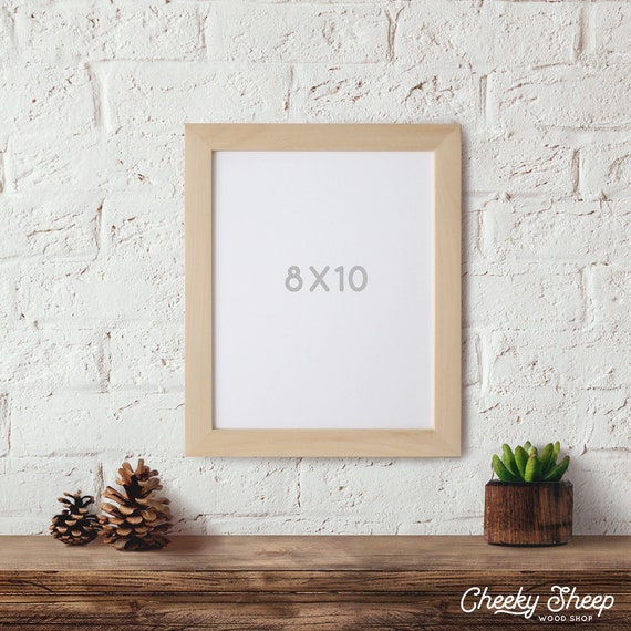 8x10 Unfinished Wood Frame Wood Frames Photo Frame