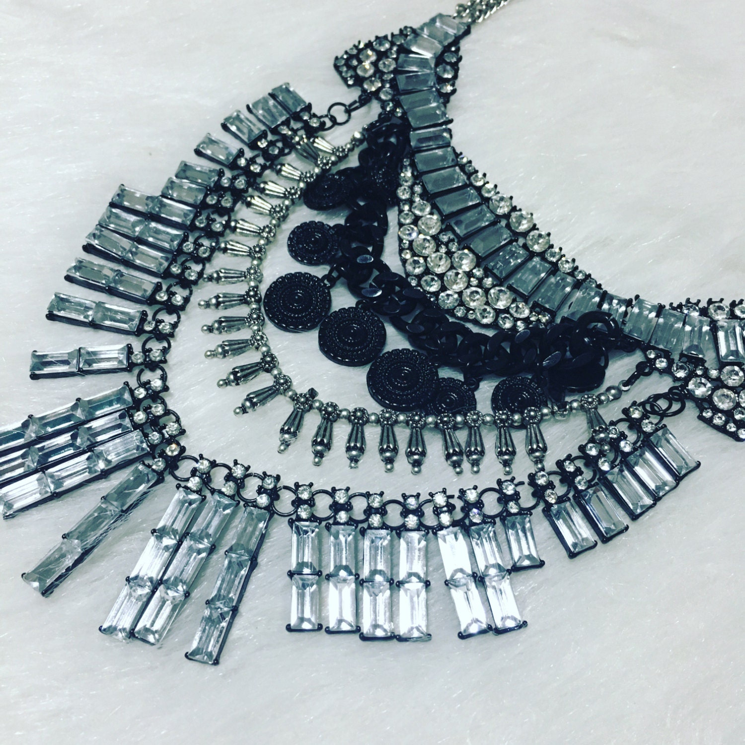Too cool for you!  - statement necklace 1717