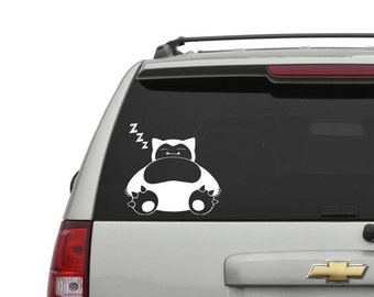 Pokemon Snorlax Decal