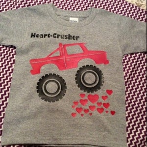 monster truck heart crusher svg jpeg vinyl designs boys