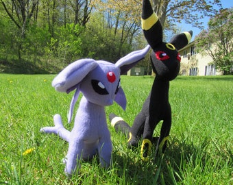 umbreon and espeon plush