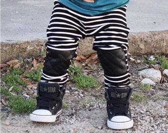 Trendy baby boy clothes / Hipster baby boy pants / Hipster boy leggings / Trendy toddler boy clothes / Stripe baby boy leggings