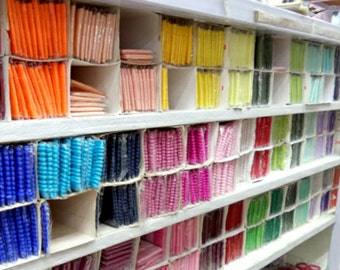 Custom Solid color fabric piping, 3 yd rolls, 1/2" bias tape piping