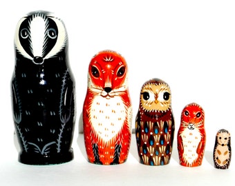 fox nesting dolls