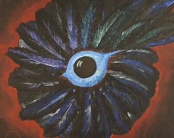 Morrigan Mandala ( Goddess, Raven) Art Print