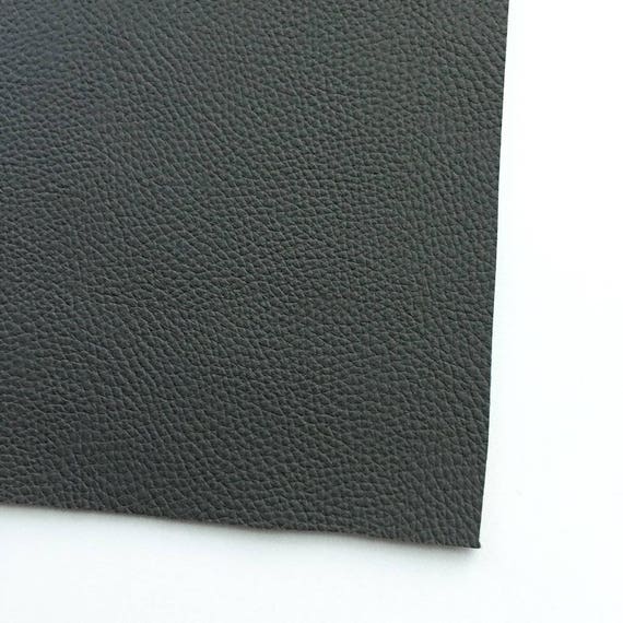 Dark Gray Textured Faux Leather Vinyl Leatherette Gray
