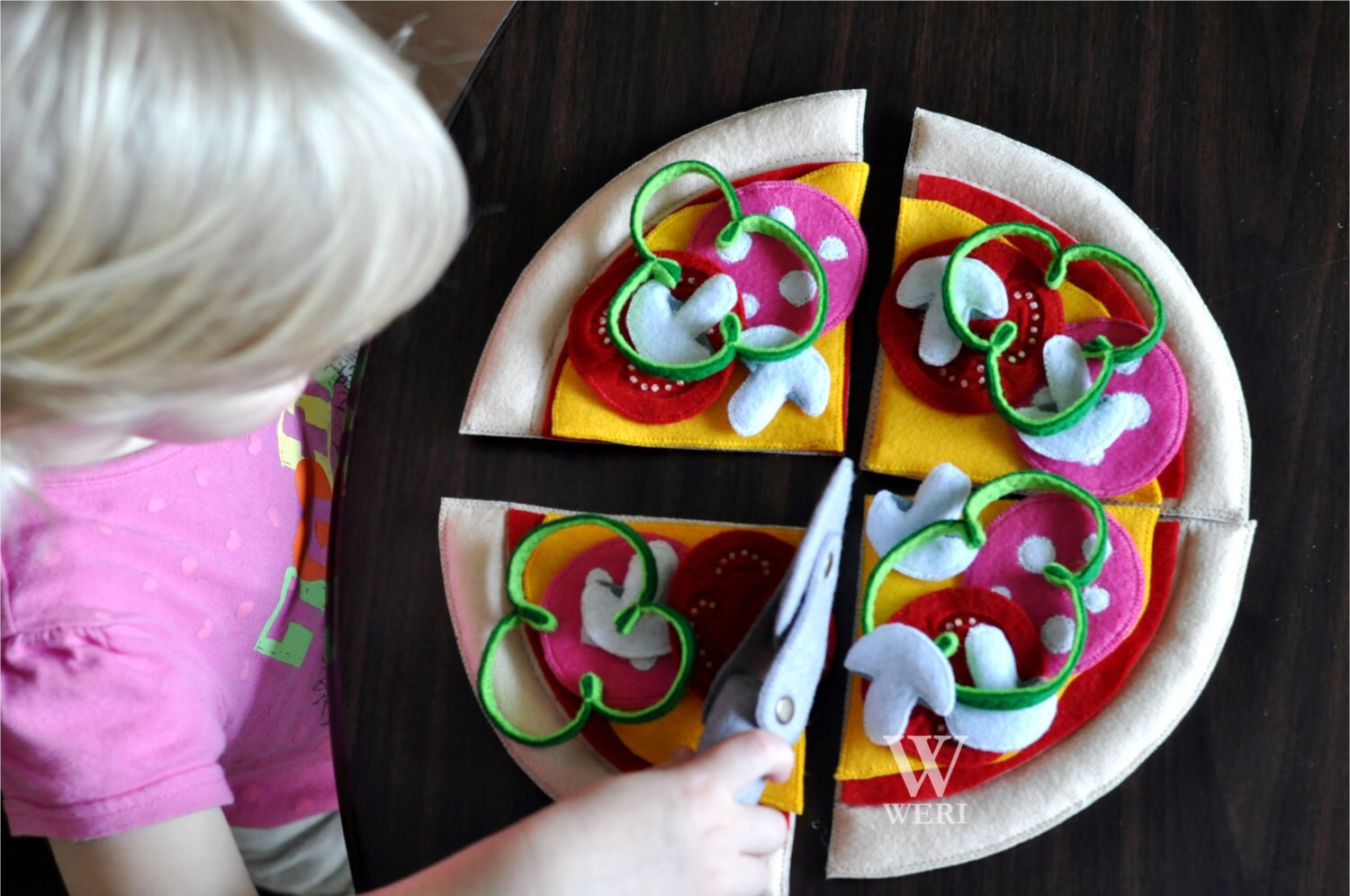 Pizza Pizza Felt Pizza Toy Pizza