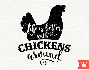 Download Chicken art | Etsy