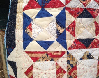 Quilted table topper or wall hanging - very versatile!