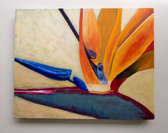 Orange Wall Art large flower art | etsy Orange Wall Art large flower art | etsy