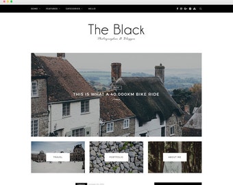Z-Black - A Beatiful Blog Theme -Wordpress template- Feminine wordpress theme - Responsive WordPress Theme - Fashion template