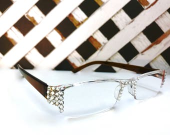 Swarovski Crystal Readers Reading Glasses +2.50