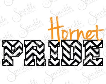 Hornet Pride Cut File Tiger svg Hornet Mascot Mascot svg Graduation SVG Clipart Svg Dxf Eps Png Silhouette Cricut Cut File Commercial Use