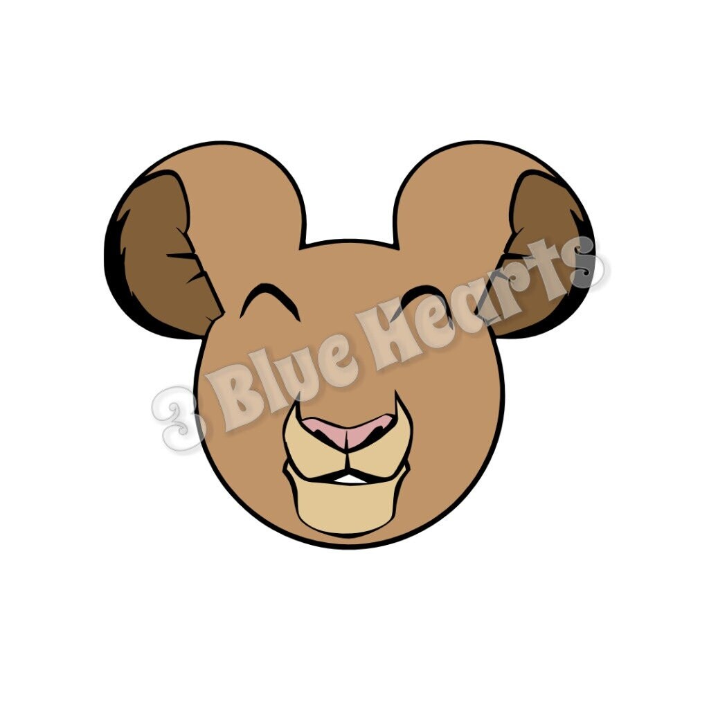 Free Free 139 Lion King Mickey Head Svg SVG PNG EPS DXF File