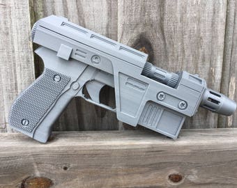 3D printed Glie-44, Poe Dameron's blaster from Star Wars