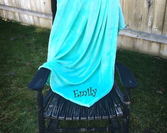 Personalized Throw Blanket