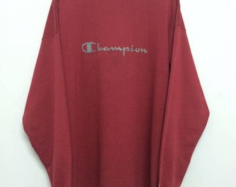 Vintage Champion Hoodie Sweatshirt / Big Logo /Champion T Shirt / Champion Jacket / Champion Sweatshirt / Sportwear /Hoodie / Hip Hop