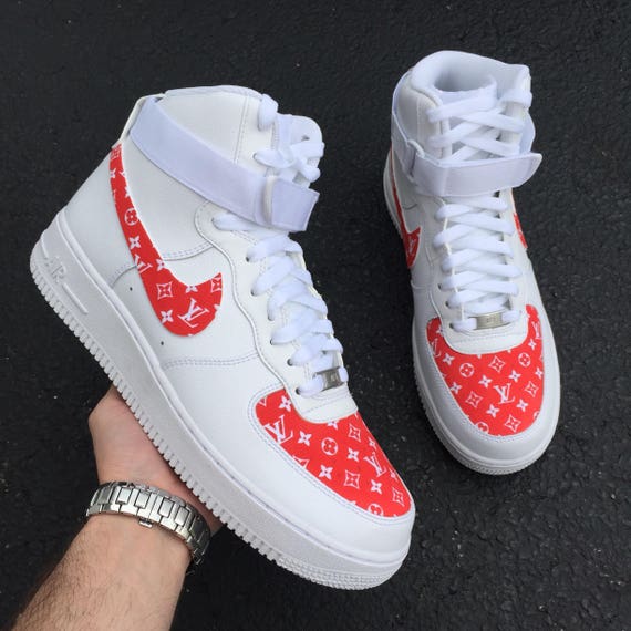 Custom Nike Air Force 1 High SUPxLOU