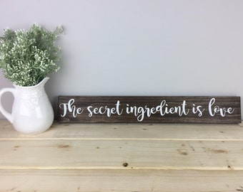 Kitchen Wooden Sign | Christmas Gift | Wooden Kitchen Sign | Wood Sign for Kitchen