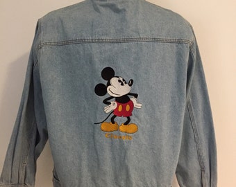 Mickey mouse jacket | Etsy