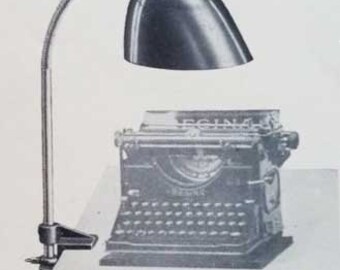 Berlin nº 105 industriel Design German vieille lampe Bauhaus tischlamp, Vintage Bauhaus lampe, kaiser idell Jielde era table lamp