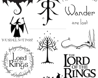 LOTR Lord Of The Rings Decal