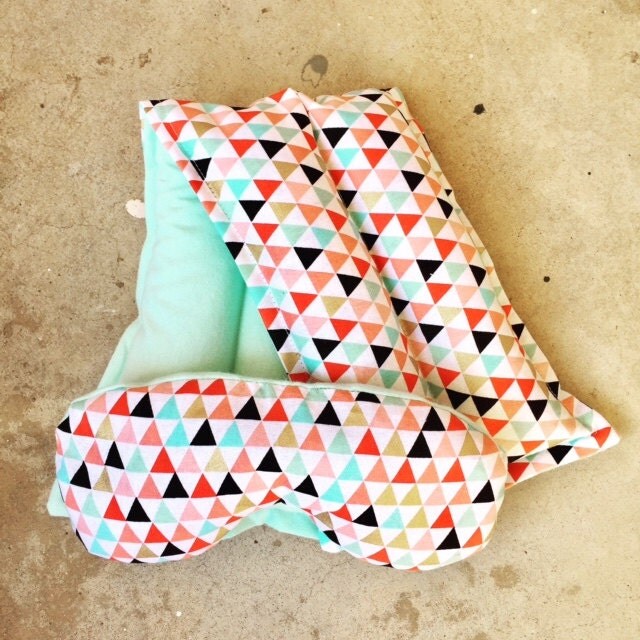 Therapeutic Rice Bag and Eye Mask Set