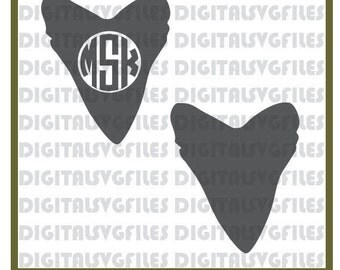 Digital File Fossil Tooth, Shark Tooth svg, Fossil svg Fossil File, SVG/DXF/PDF File for Vinyl Cutting Machine, Fossil Vector Art