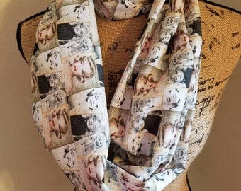 Marylin - Monroe - pinup - sex - symbol - Hollywood - icon - infinity - scarf