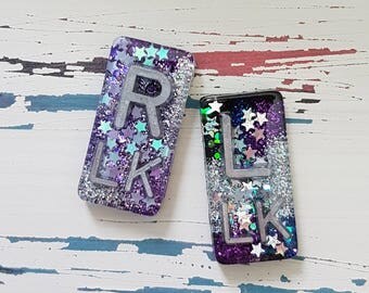 Outta This World X-ray Markers!- NEW large rectangles up to 3 initials!
