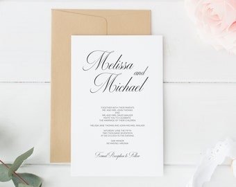 Wedding Invitations, Printable Wedding Invitations, Wedding Invitations, Invitation Suite, DIY Wedding Invitations, Invitations