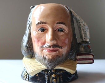 Royal Doulton Shakespeare Character Toby Jug D6938 by William K. Harper