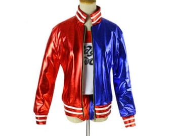 Harley Quinn Cosplay Suicide Squad Coat Lil Monster Jacket Costume