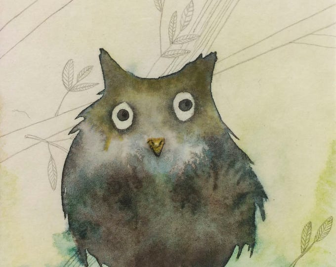 Owl - Original illustration