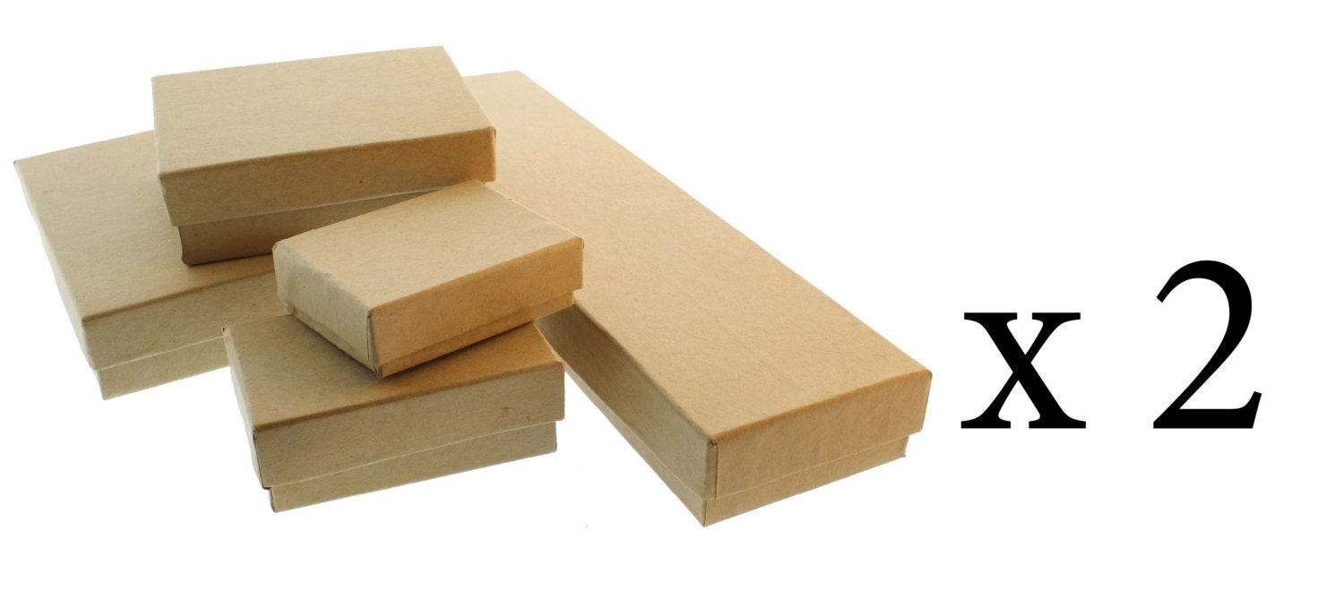 Kraft Gift Boxes 10 pack of different sizes XS S M L