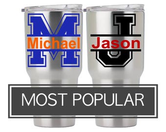 Tumbler Decal for Men Decal Stickers, Vinyl Decals for Cups, Vinyl Decal Name, Personalized Ozark Tumbler, RTIC Bottle, RTIC Lowball 5LN5A