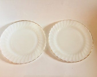 SALE!! Fireking Golden Anniversary dinner plates