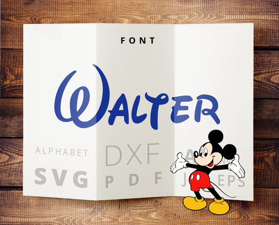 Download DISNEY FONT SVG cut files svg Disney alphabet dxf for