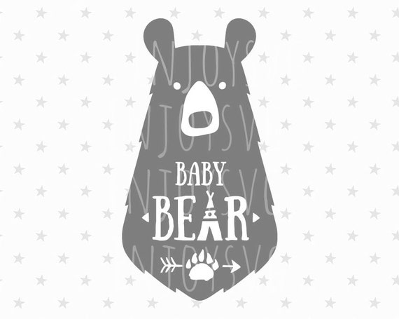 Free Free 163 Silhouette Baby Bear Svg Free SVG PNG EPS DXF File