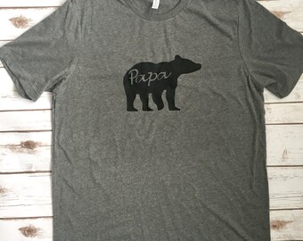 Papa Bear T-shirt, Father's Day Gift, Gift for Dad, Papa Bear, Birthday Gift, Dad Life, Dad shirt, Gift for Him, T-shirt