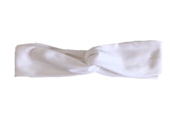 Organic Soft Head Wrap // Yoga headband // Boho Headband // Adult Turban // yoga headband // Organic