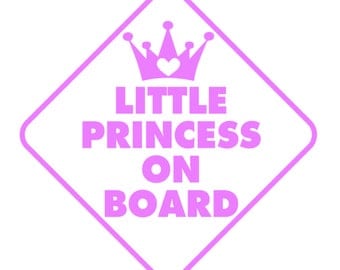 Free Free 243 Little Princess On Board Svg SVG PNG EPS DXF File